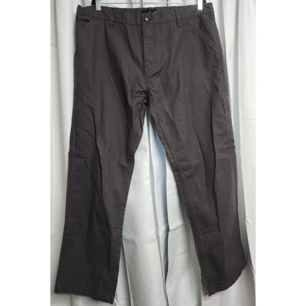 Oobe Mens 40X32 Gray Carpenter Jeans Work Pants Cotton (tag has 40X34)